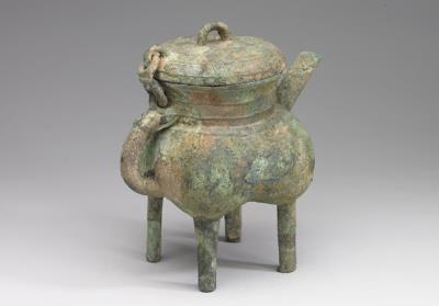 图片[2]-He wine/water vessel with inscription “Chen chen x” dedicated to Fu Gui, Western Zhou dynasty (c. 1046-771BCE)-China Archive